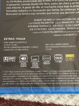 Blu-ray Una Historia del Bronx