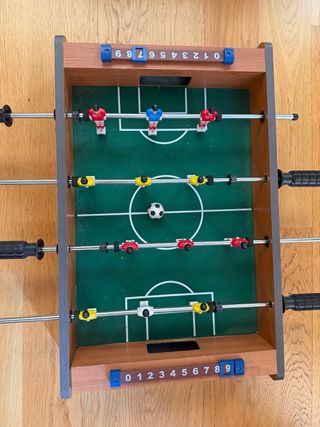 Futbolín de mesa