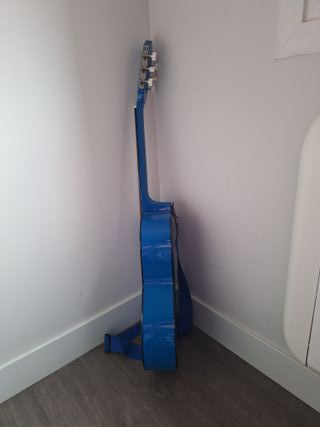Guitarra Española Azul