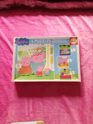 Lote 3 Puzzles Ravensburger y Educa +3 años