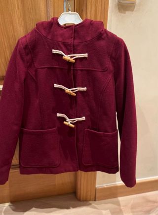 Parka tipo trenca borreguillo