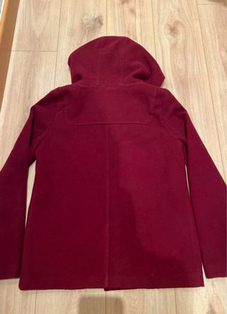 Parka tipo trenca borreguillo