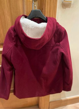 Parka tipo trenca borreguillo