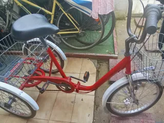 Triciclo con cesta