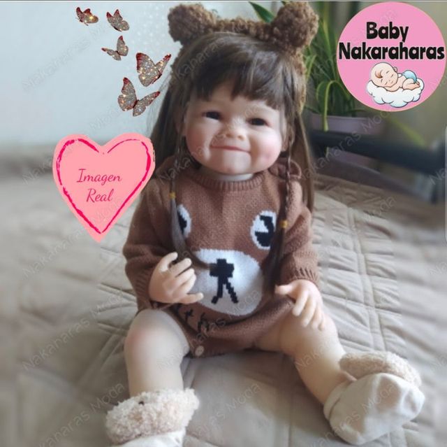 Bambola reborn neonata in silicone