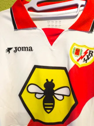 Camiseta Retro Joma Fútbol Rayo Vallecano