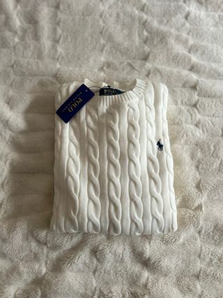 Jersey Polo Ralph Lauren Blanco