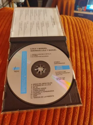 洋楽 Lole Y Manuel Queridos CD CD Lole y Manuel - Queridos de segunda mano por 5 EUR en Baeza en