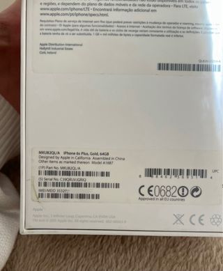 iPhone 6S Plus Dorado