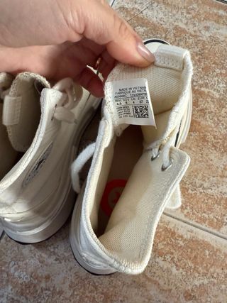 Converse Chuck Taylor Blancas Plataforma