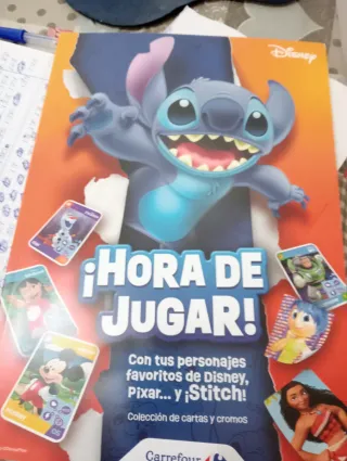 Álbum Hora de Jugar Disney Pixar Carrefour