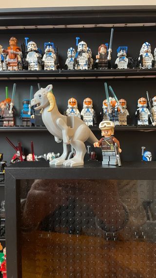 Lego Tauntaun with rebel