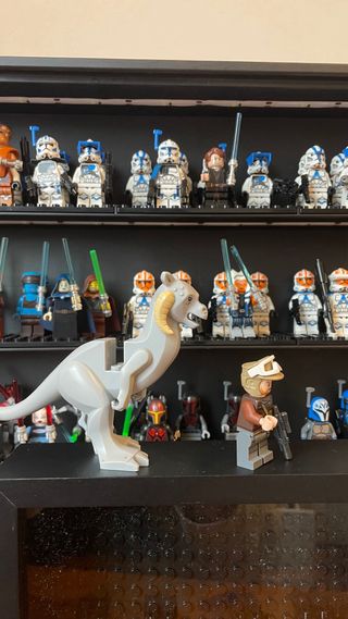 Lego Tauntaun with rebel