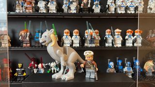 Lego Tauntaun with rebel