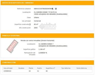 Local comercial en alquiler en La Paloma - Asfain en Azuqueca de Henares