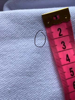 Polo blanco corte clásico. Talla 3XL. A estrenar.