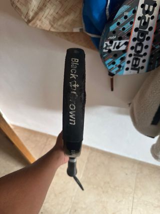 Pala de pádel Black Crown Piton