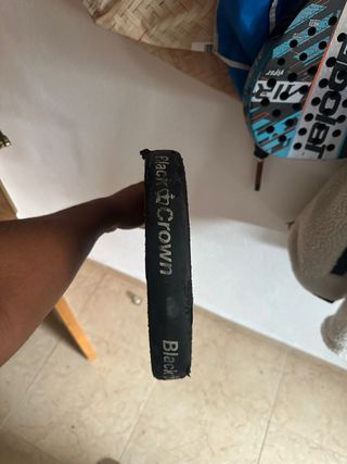 Pala de pádel Black Crown Piton