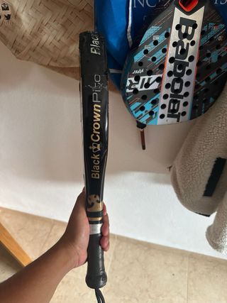 Pala de pádel Black Crown Piton