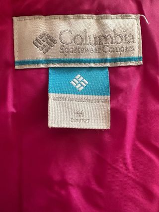 Abrigo de nieve Columbia niña multicolor. Talla 10