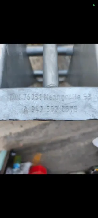 Calzos para camión DIN 76051