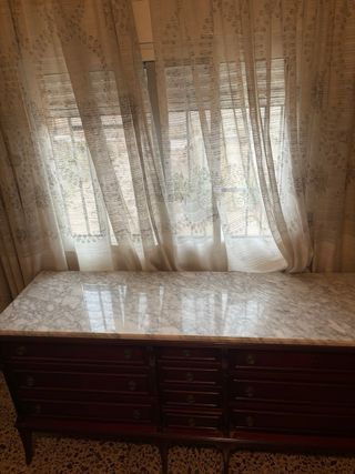 Cómoda Vintage Mármol y Madera