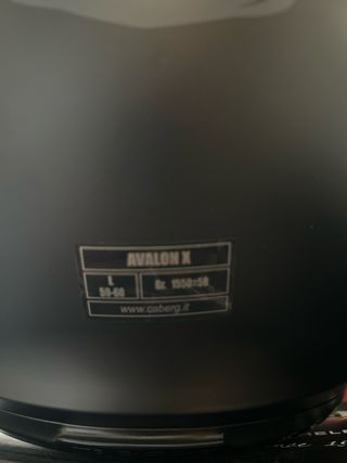 Casco CABERG HELMETS Avalon X Matt Black