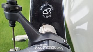 Bicicleta de carretera Giant de carbono