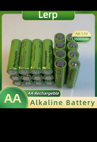 Pilas Recargables AA Alcalinas Lerp 3800mAh