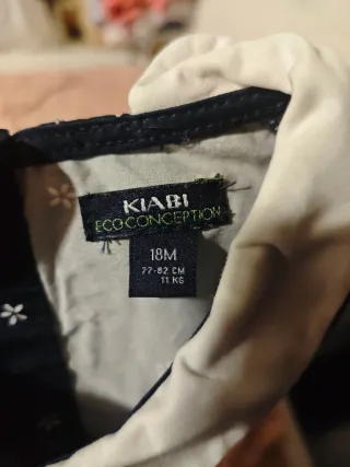 Vestido bebé Kiabi 18 meses