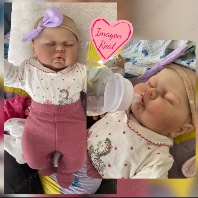 Bambola Reborn neonata in silicone