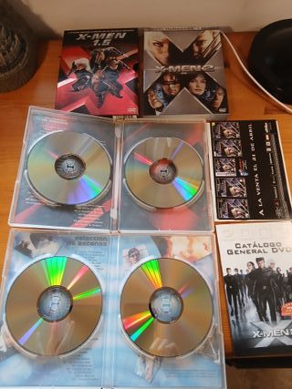 X-Men 1.5 y X-Men 2 DVD Edición Coleccionista