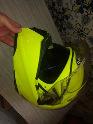 Viceras Casco Airoh Amarillo Neón