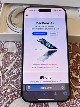 iPhone 15 Pro 256GB Negro