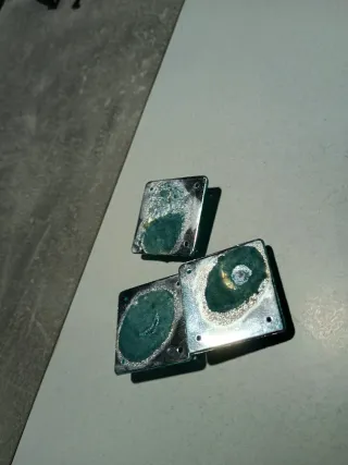 3 Rombos Verde Esmeralda Manualidades