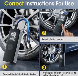 Compresor Aire Portátil 150PSI SIN ABRIR