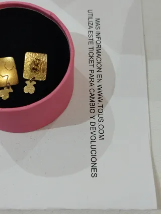 Pendientes Tous Oro 18k Oso