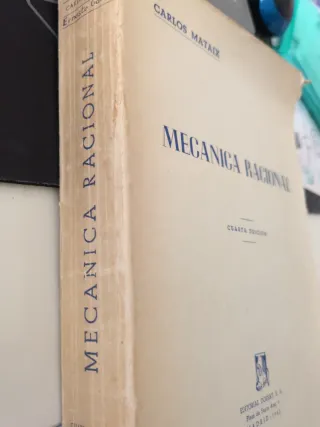 Mecánica racional Mataix