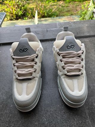 Louis Vuitton Sneakers Grigio Bianco