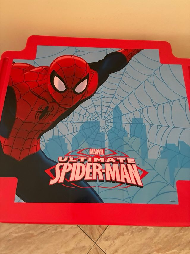 Conjunto Mesa y Silla Infantil Spider-Man