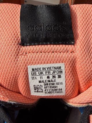 Adidas ZX Flux Azul y Blanco T.46