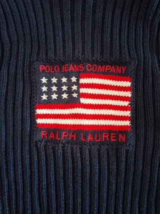Chaleco Polo Ralph Lauren Talla M Bandera USA