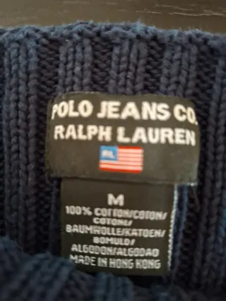 Chaleco Polo Ralph Lauren Talla M Bandera USA