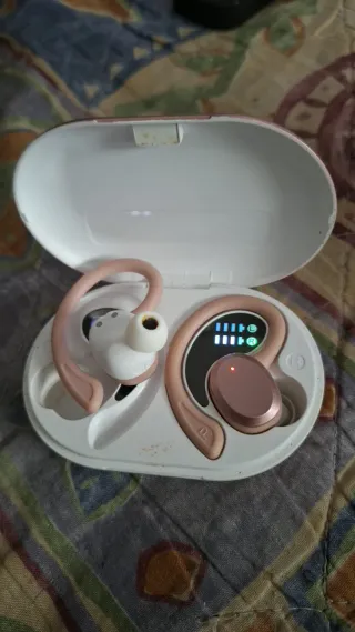 Auriculares Inalámbricos Oro Rosa