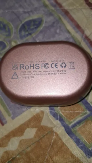 Auriculares Inalámbricos Oro Rosa