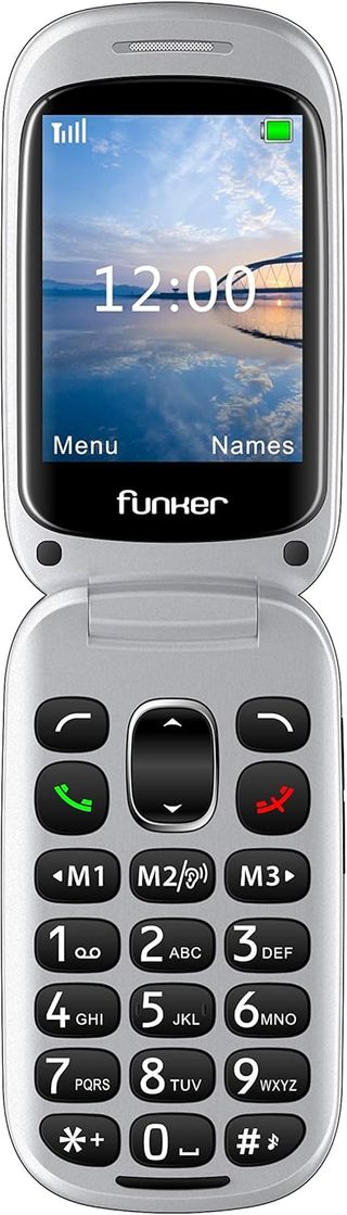 Funker E100 MAX Audio - Teléfono Móvil para Person