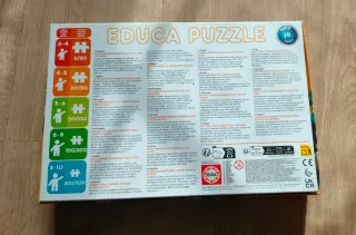 Puzzle Educa 300 Piezas Animales
