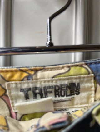 Minifalda Zara TRF Vaquera