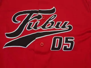FUBU Maglia Baseball Rossa Taglia M