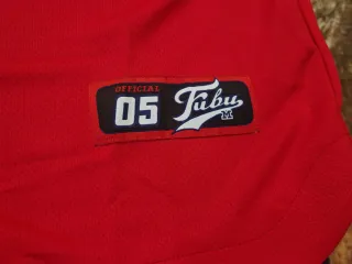 FUBU Maglia Baseball Rossa Taglia M